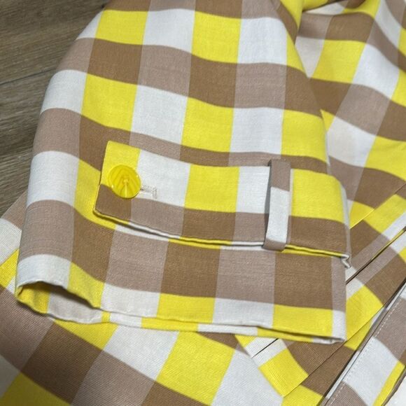 NWT Maeve by Anthropologie Gingham Swing Jacket - Picture 8 of 9
